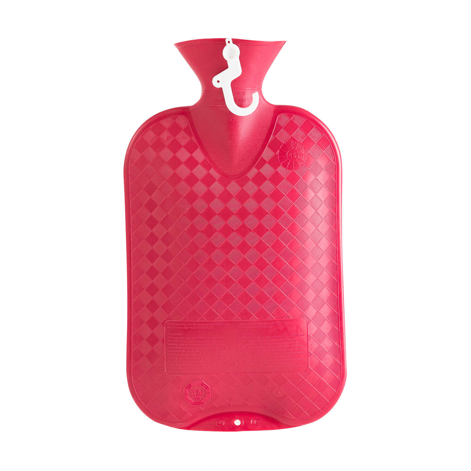 德国进口pvc热水袋-fashy简洁菱纹热水袋