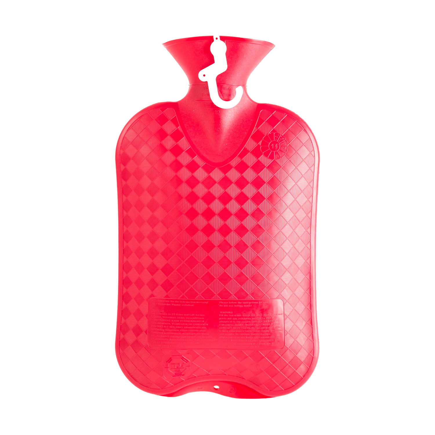 德国进口买热水袋-fashy简洁菱纹热水袋