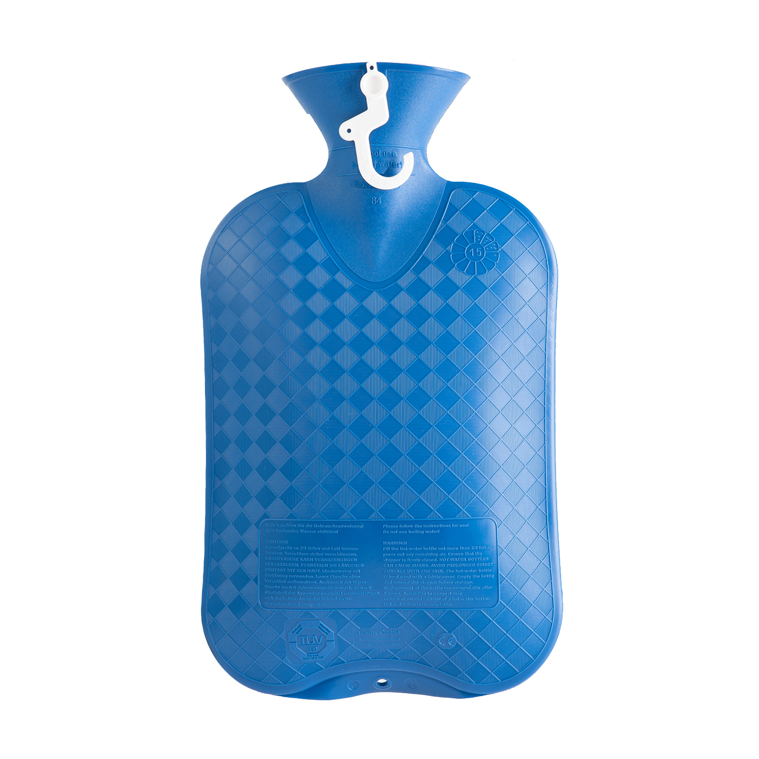 德国进口注水热水袋-fashy双面菱形水热水袋