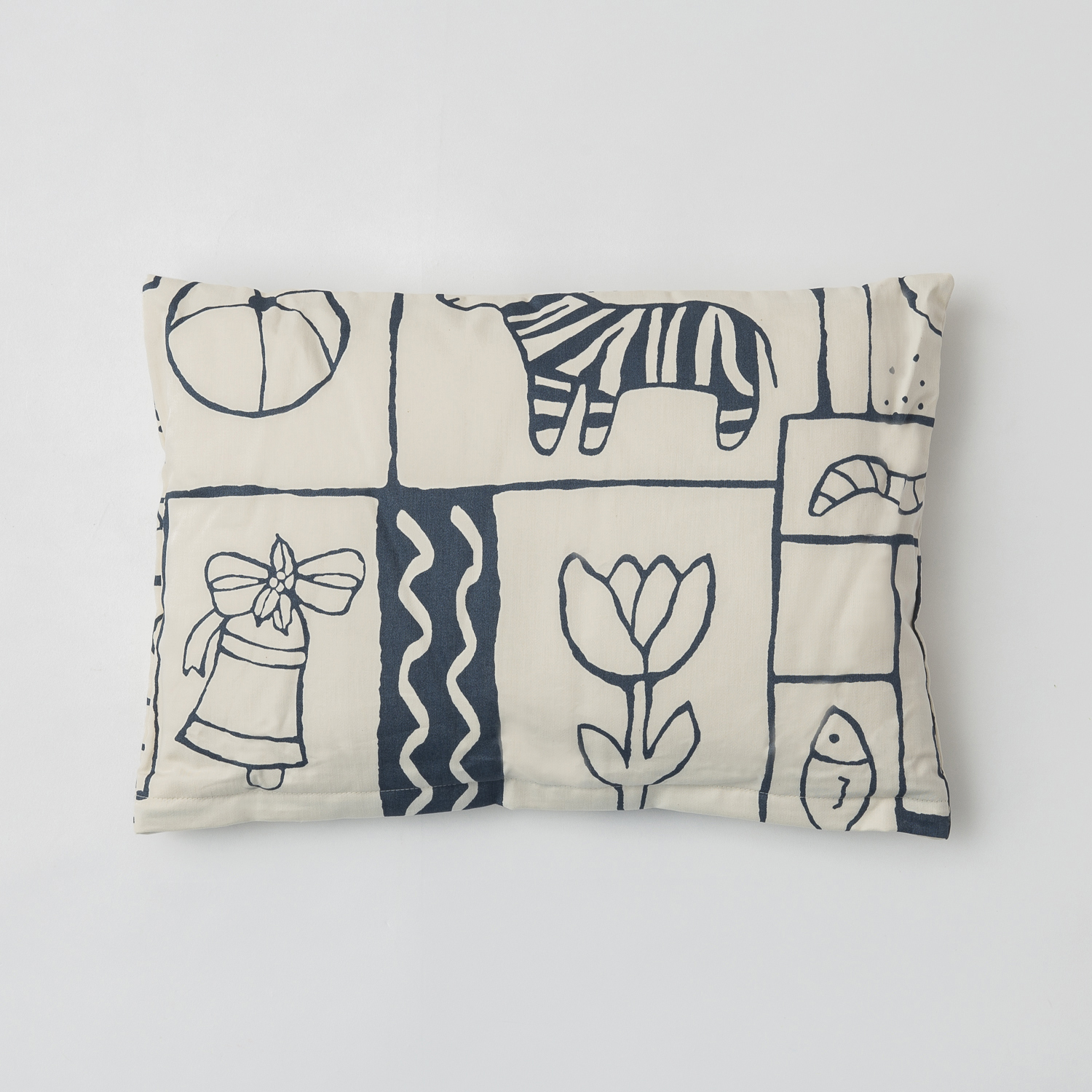 德国进口婴儿平枕-Mudis天然有机棉全棉木棉花婴儿平枕