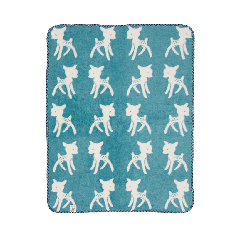 瑞典fabulous goose棉质婴儿毛毯 小鹿斑比