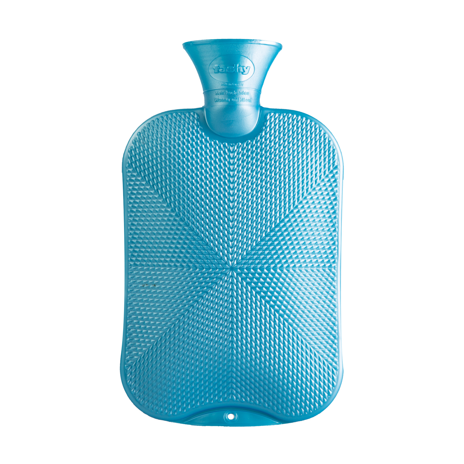 德国原产fashy注水防爆热水袋暖手宝暖水袋颗粒格子纹