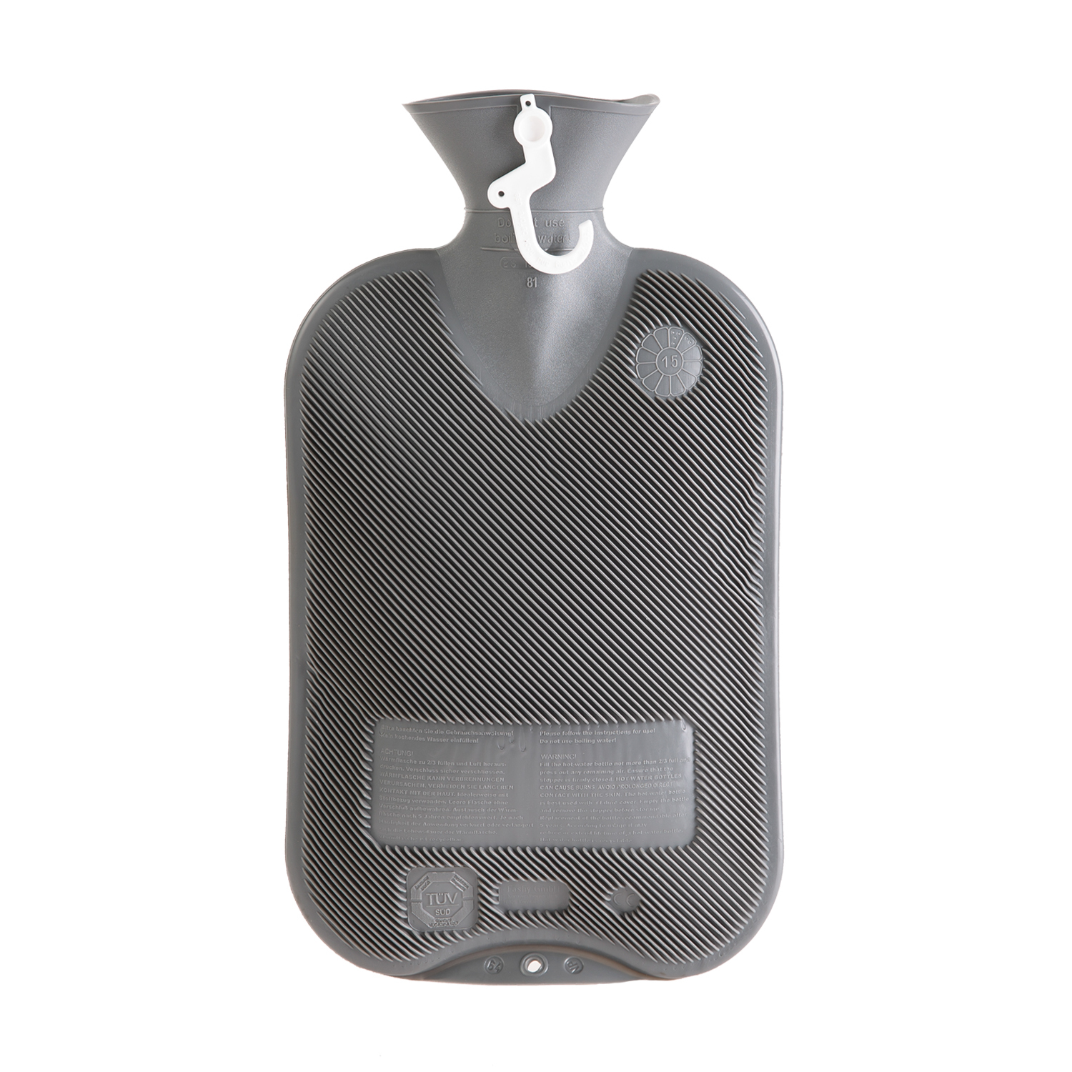 德国进口保温热水袋-Fashy双面斜纹热水袋