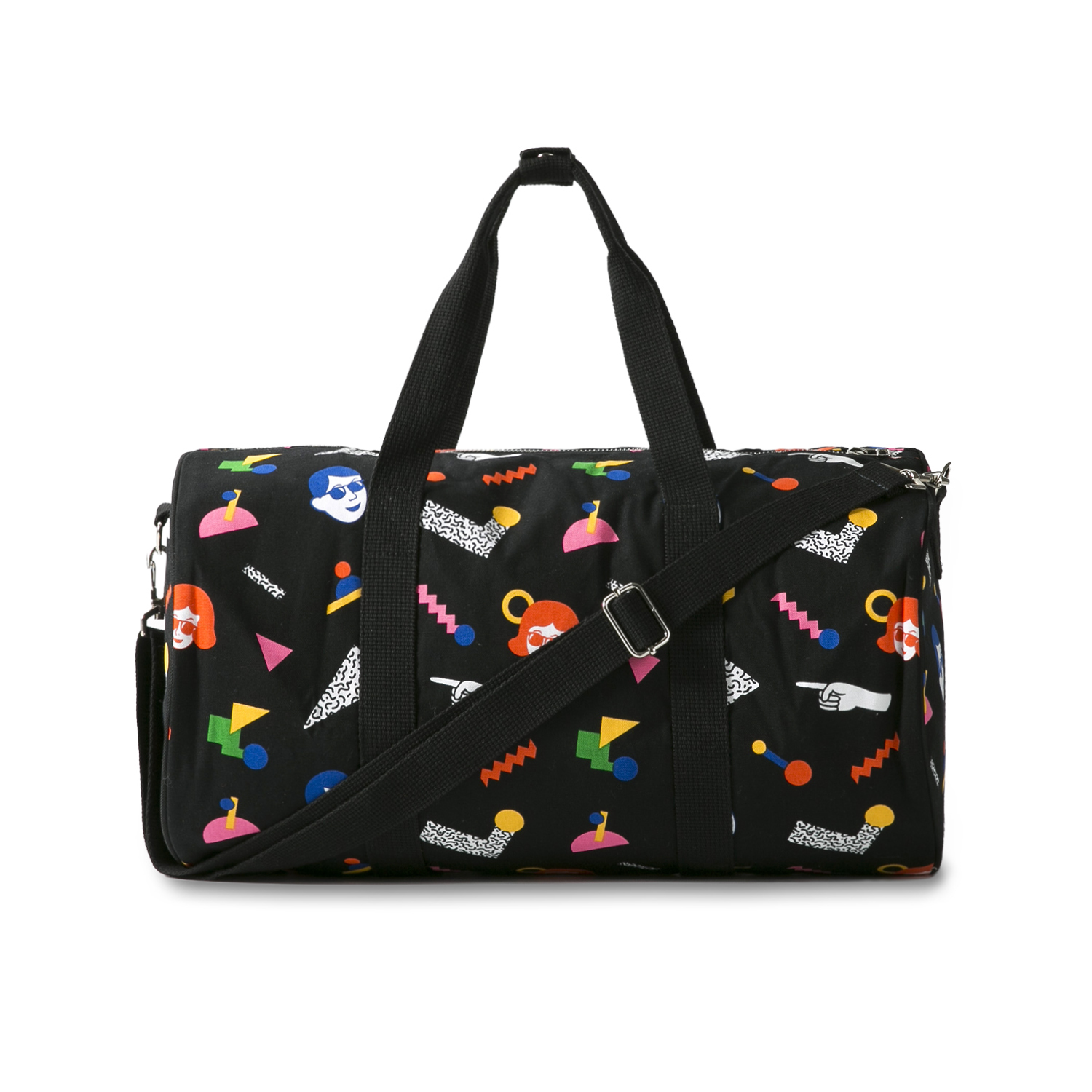 韩国原产1537创意圆筒斜挎旅行袋手提包单肩包