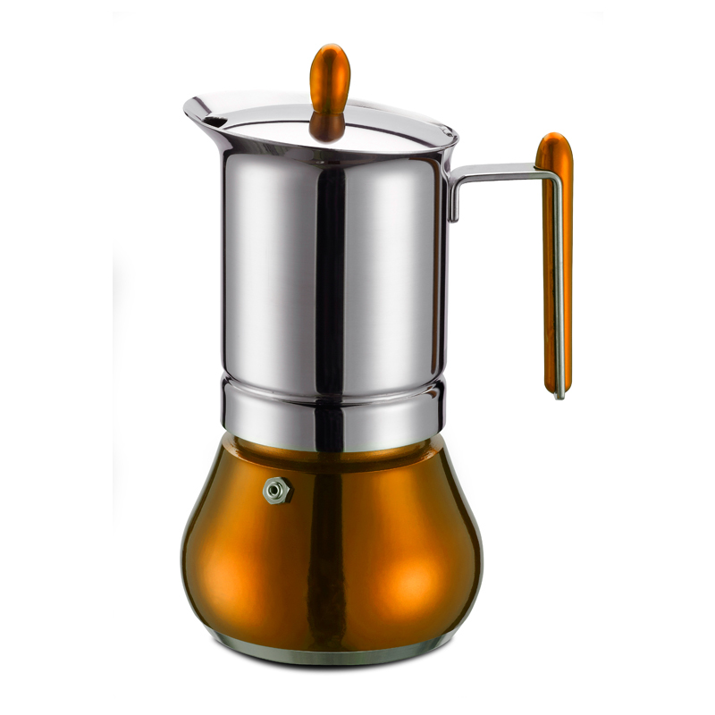 意大利进口咖啡壶-GAT Anetta咖啡壶摩卡壶 燃气灶适用 意大利进口咖啡壶-GAT Anetta咖啡壶摩卡壶 燃气灶适用