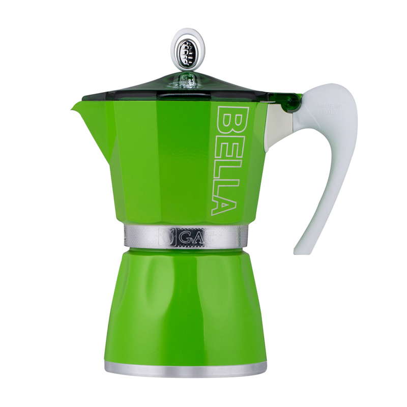 进口意式全自动咖啡壶-意大利GAT Bella咖啡壶摩卡壶 燃气灶适用 进口意式全自动咖啡壶-意大利GAT Bella咖啡壶摩卡壶 燃气灶适用