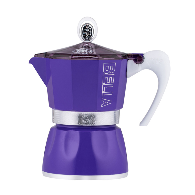 意大利进口简易咖啡壶-GAT Bella咖啡壶摩卡壶 燃气灶适用