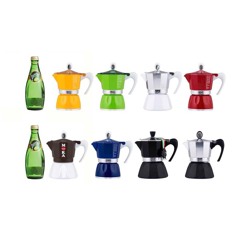 意大利进口家用小型咖啡壶-GAT Bella咖啡壶摩卡壶 燃气灶适用