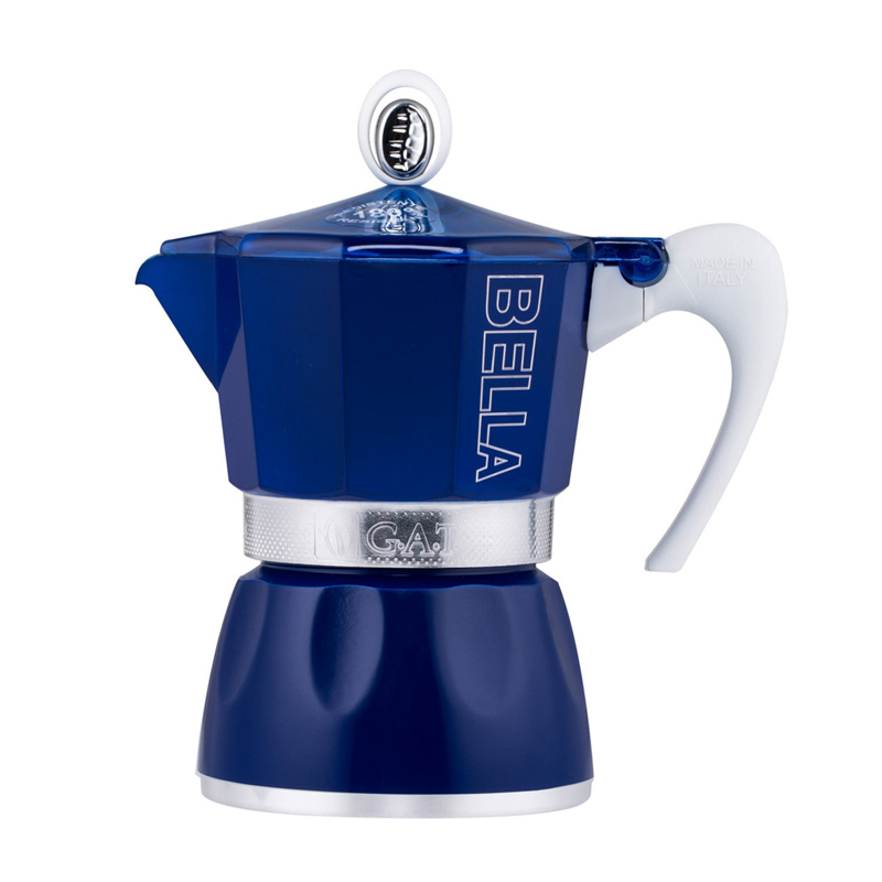 意大利进口家用小型咖啡壶-GAT Bella咖啡壶摩卡壶 燃气灶适用 意大利进口家用小型咖啡壶-GAT Bella咖啡壶摩卡壶 燃气灶适用