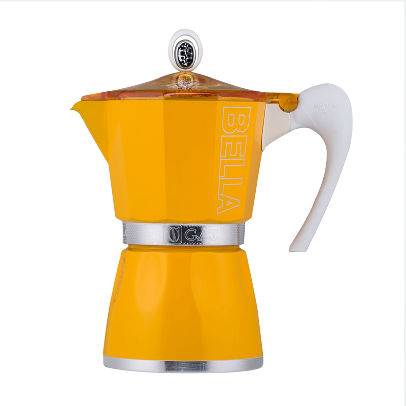 意大利进口自动咖啡壶-GAT Bella咖啡壶摩卡壶 燃气灶适用