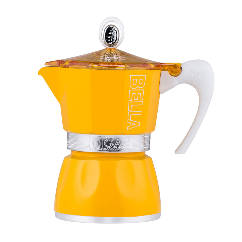 意大利进口自动咖啡壶-GAT Bella咖啡壶摩卡壶 燃气灶适用