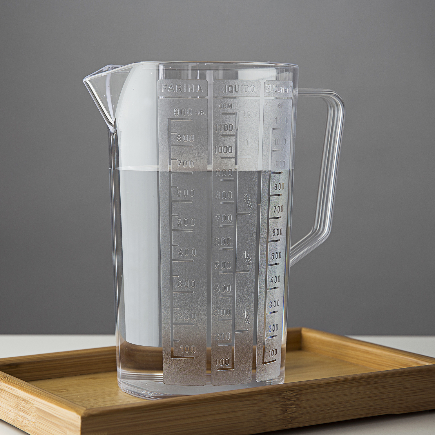 意大利进口刻度杯子-Cosmoplast刻度水杯小号