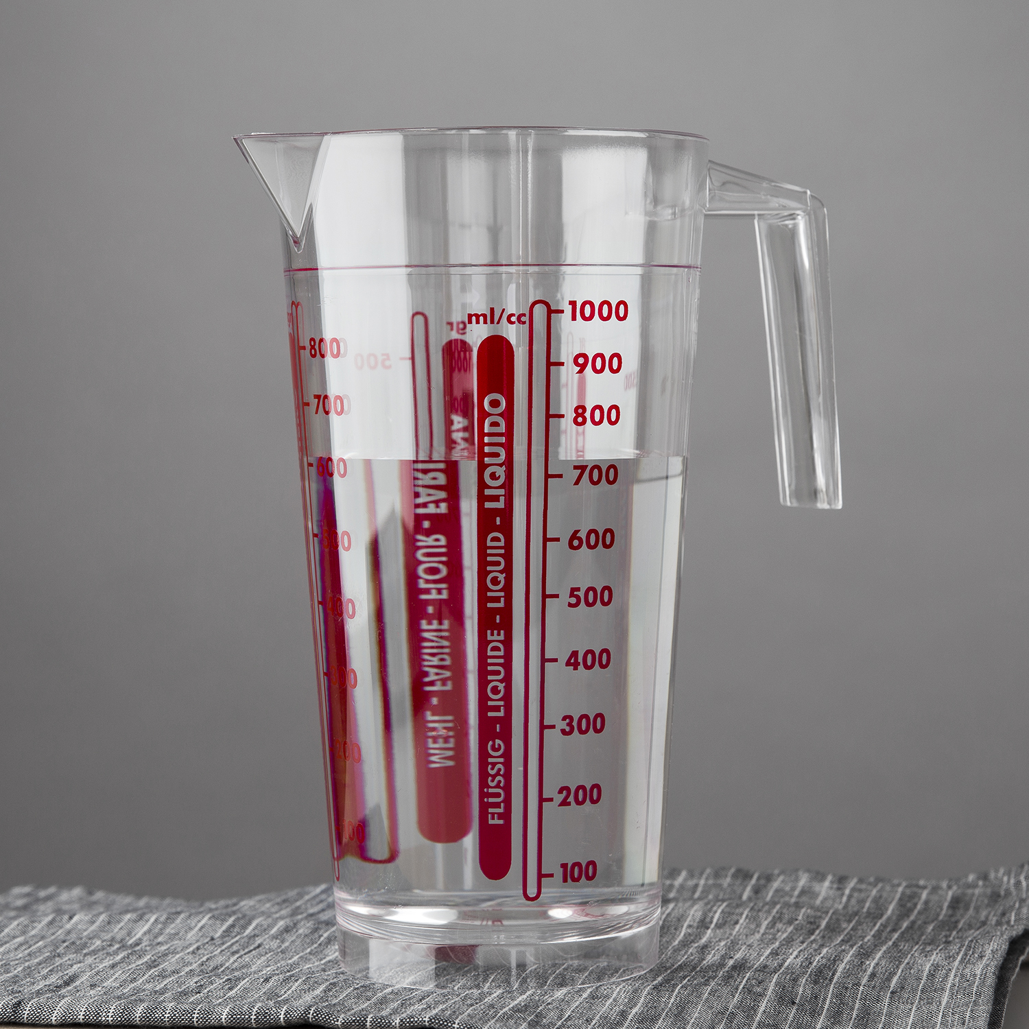 意大利进口刻度水杯-Cosmoplast刻度水杯大号