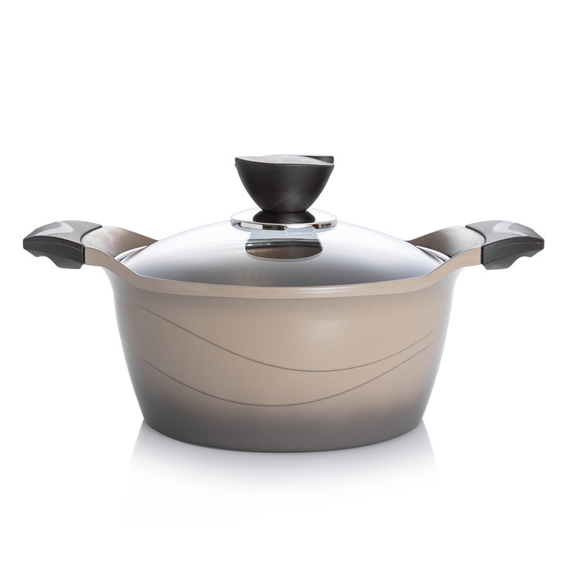 韩国进口陶瓷汤煲-QUEENSENSE陶瓷涂层底部3D加热汤锅 韩国进口陶瓷汤煲-QUEENSENSE陶瓷涂层底部3D加热汤锅
