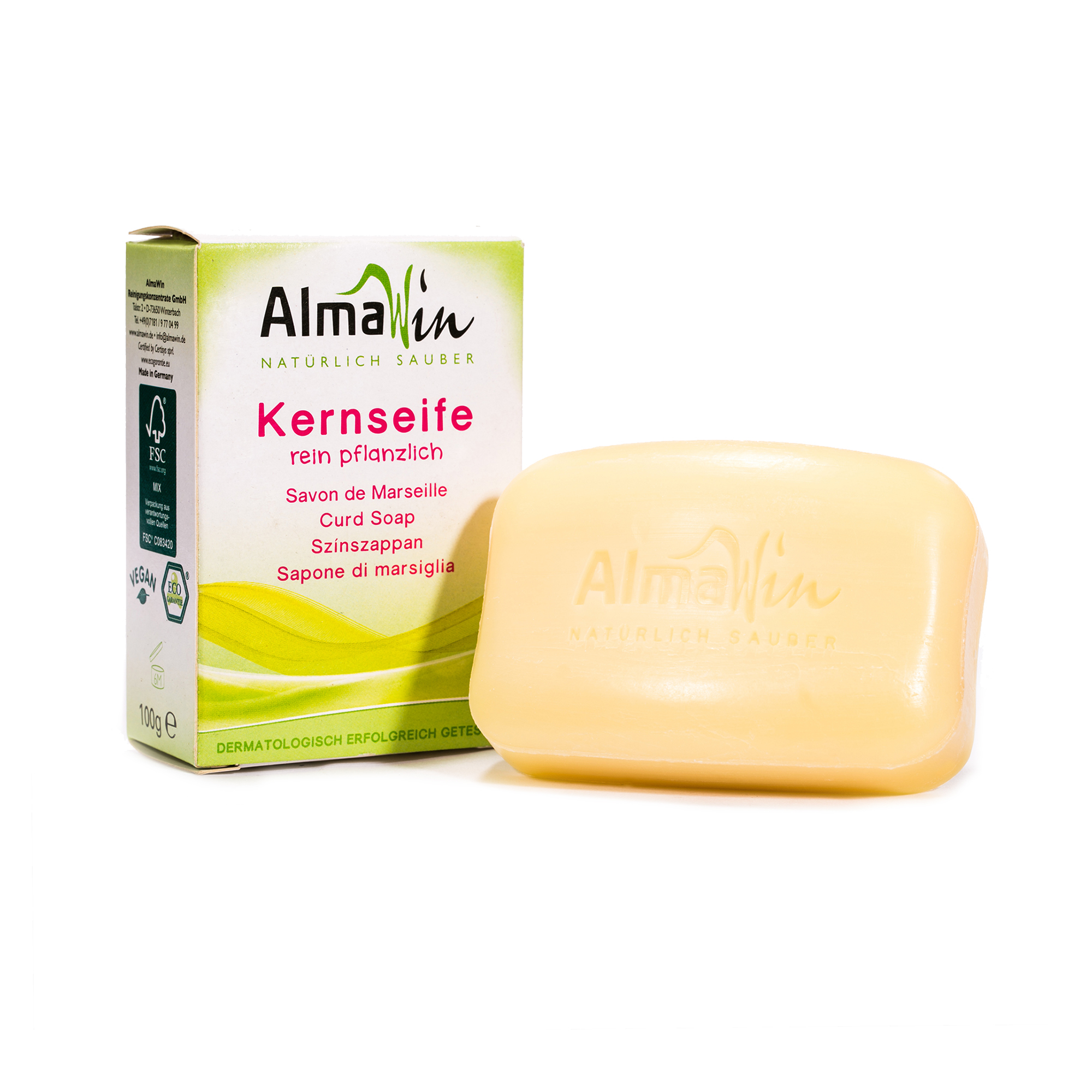 德国进口衣服清洗-Almawin纯植物手洗皂