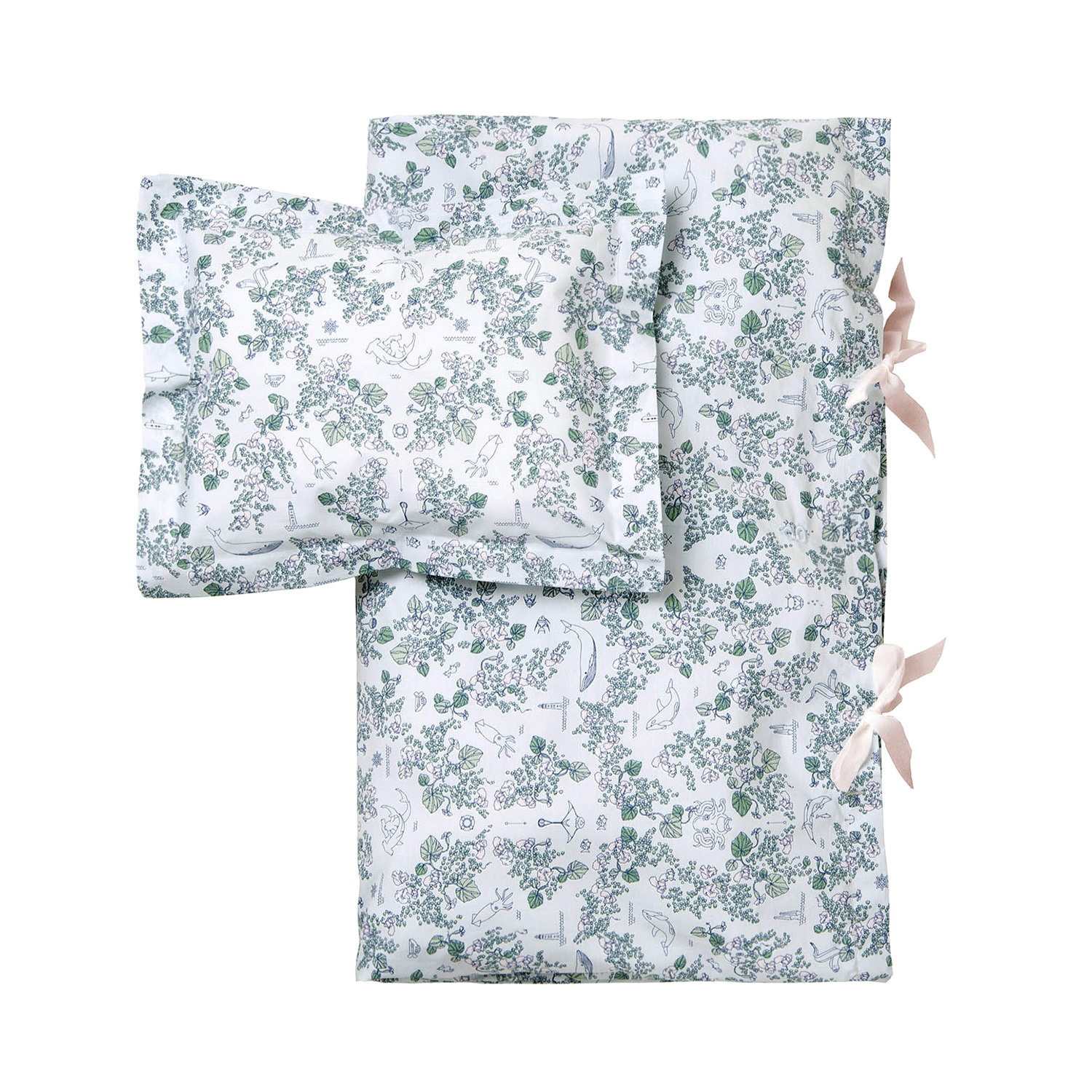 瑞典garbo&friends儿童床品套件婴儿枕套被套