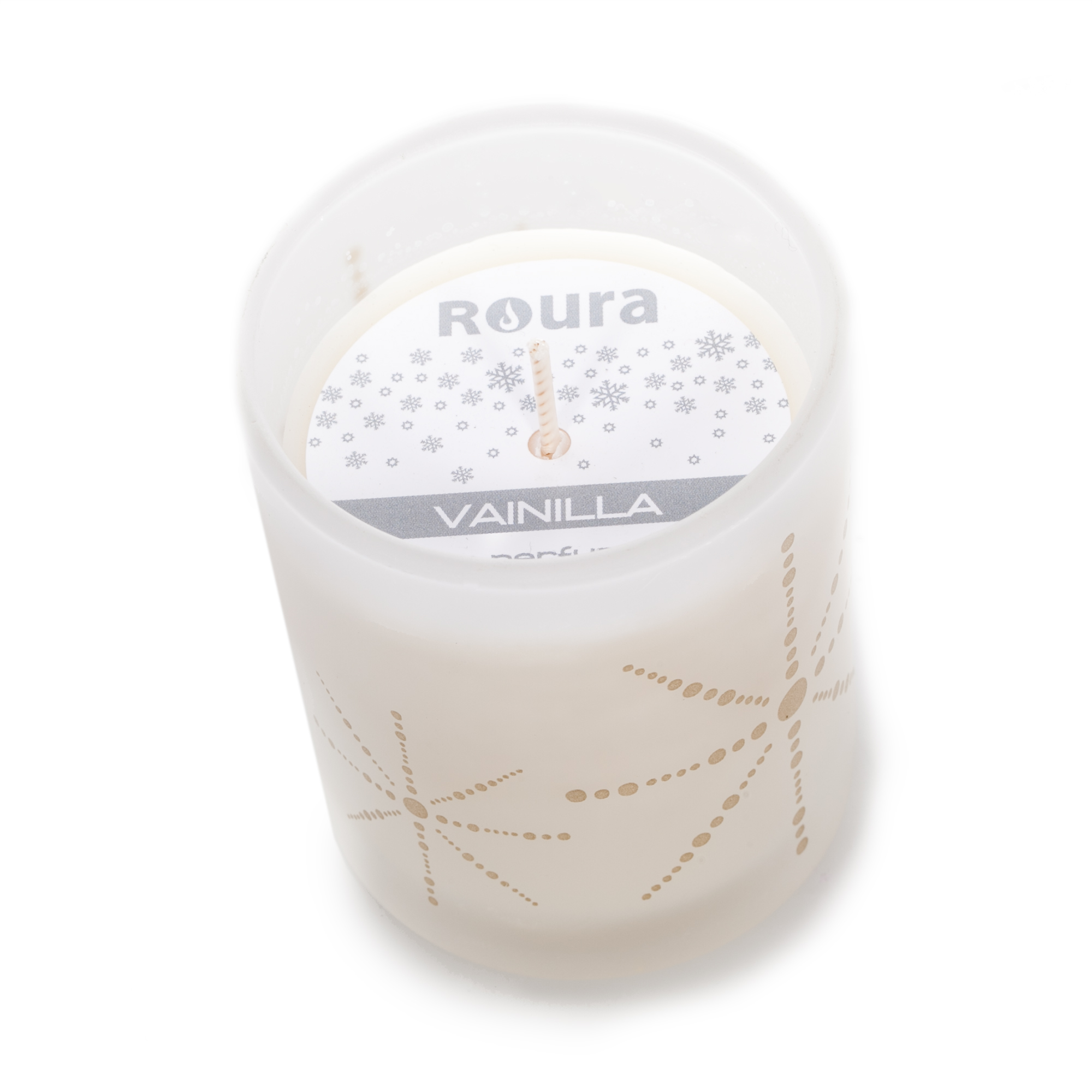 西班牙进口心形蜡烛-Cerasroura白色圣诞节蜡烛香草香薰味