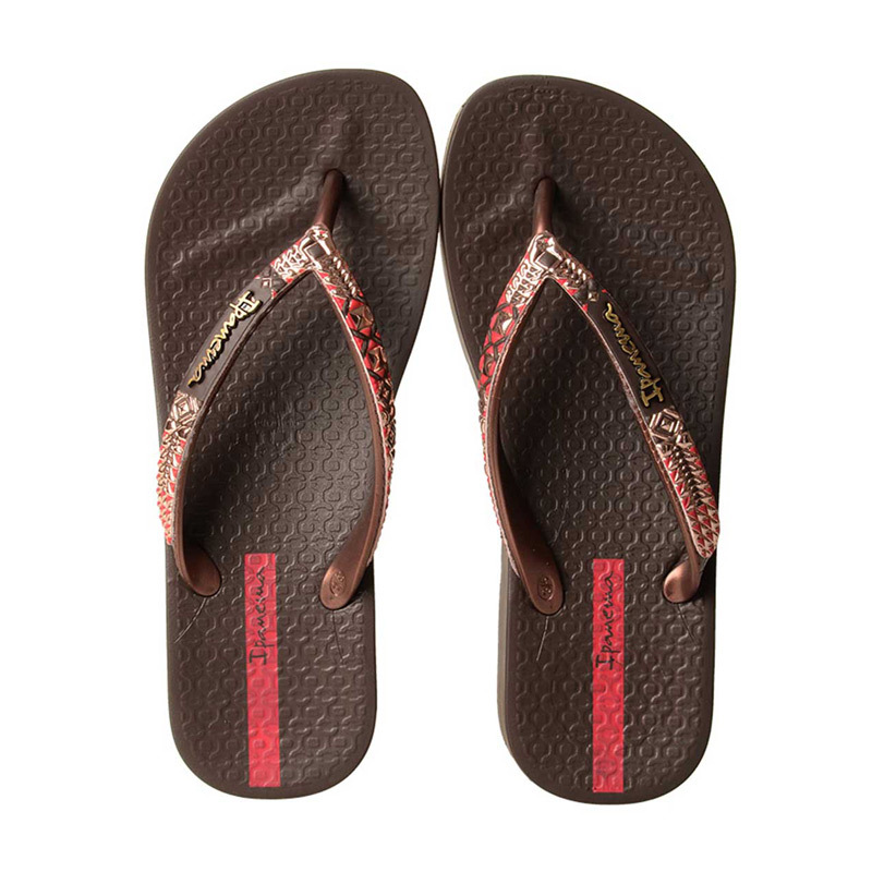 巴西进口亚麻拖鞋-IPANEMA女式南美图腾系列人字拖拖鞋 - 亚麻拖鞋 巴西进口亚麻拖鞋-IPANEMA女式南美图腾系列人字拖拖鞋 - 亚麻拖鞋