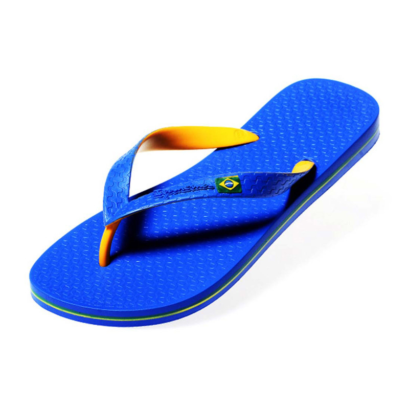 巴西进口明星人字拖-IPANEMA男士双色夹心国旗系列人字拖拖鞋