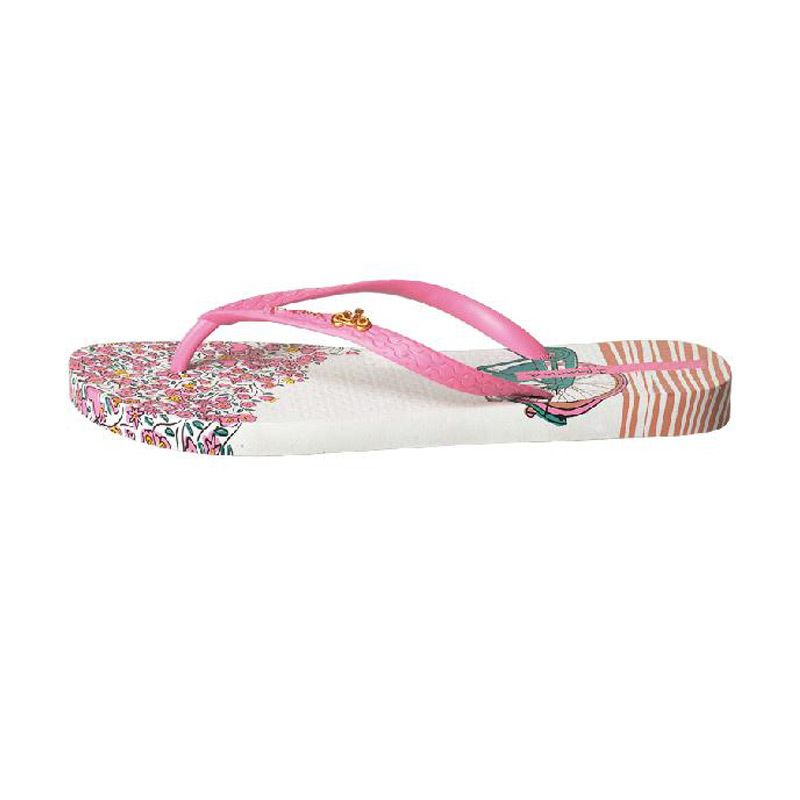 巴西进口网上买拖鞋-IPANEMA女式自行车版画人字拖拖鞋