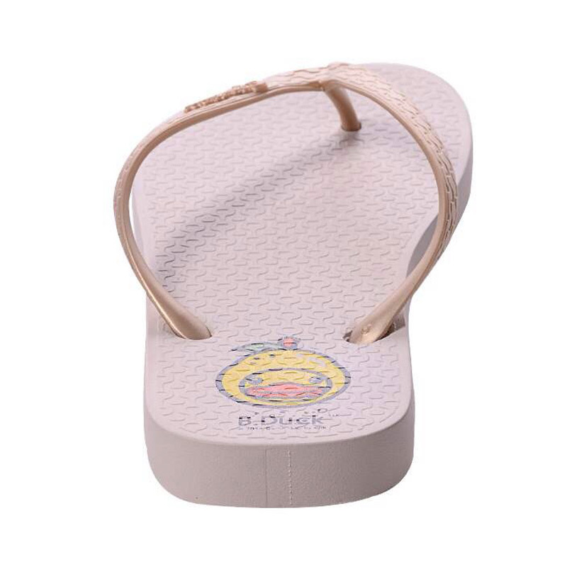 巴西进口拖鞋图片-IPANEMA女款小黄鸭款人字拖拖鞋凉拖