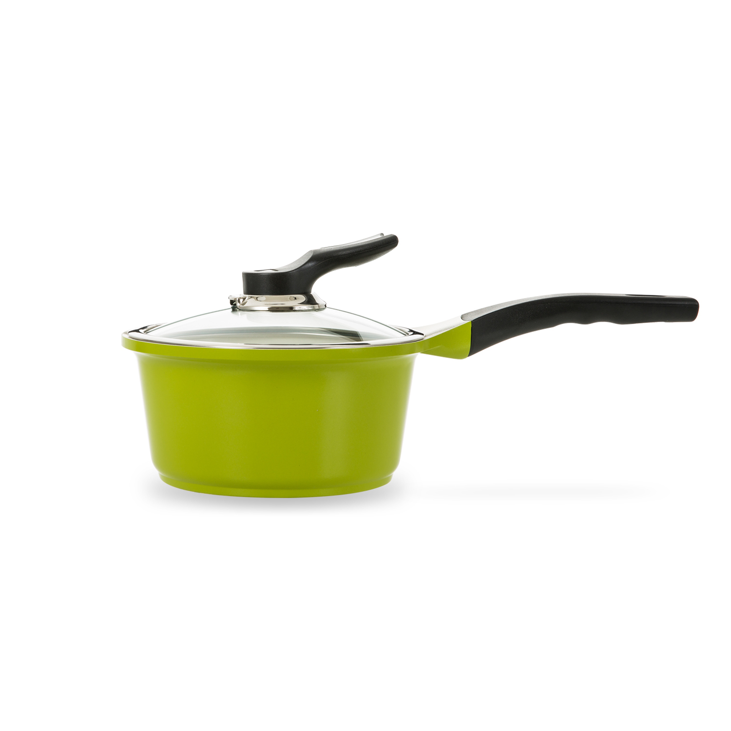 韩国进口奶锅-Richef清新田园风不粘陶瓷汤锅奶锅