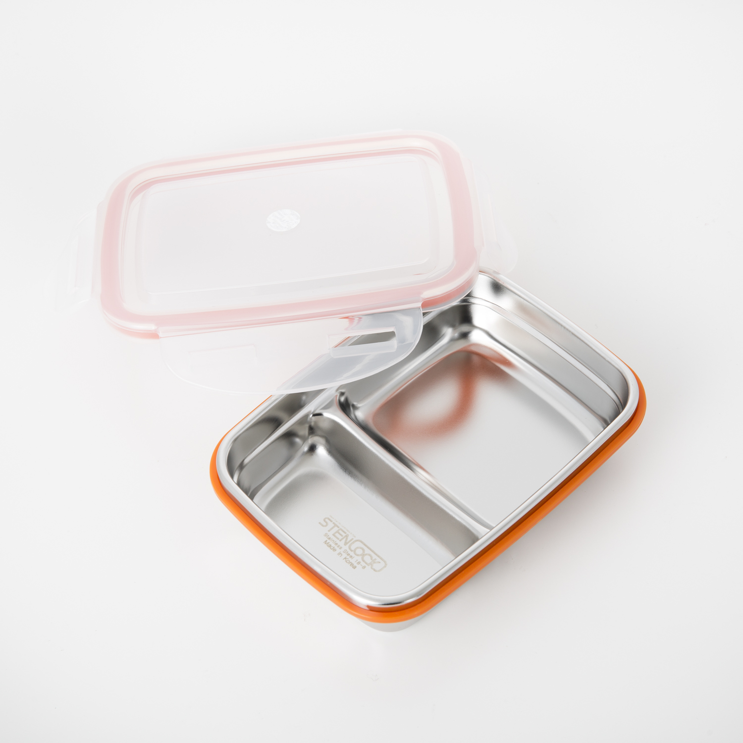韩国进口分区保鲜盒-STENLOCK2分区保鲜盒
