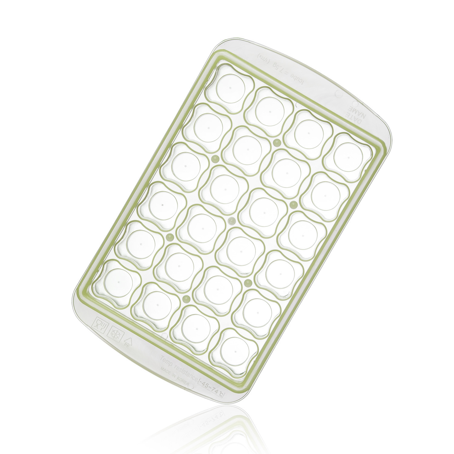 韩国原产RRE一粒粒食物储存格冰模三叶草款24格