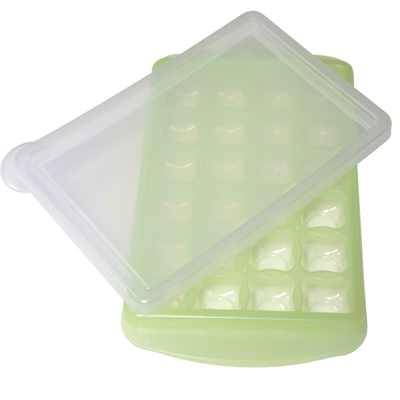 韩国进口食物储存冰格-JM Green RRE唰唰食物储存格三叶草24格绿色 - 食物储存冰格 韩国进口食物储存冰格-JM Green RRE唰唰食物储存格三叶草24格绿色 - 食物储存冰格