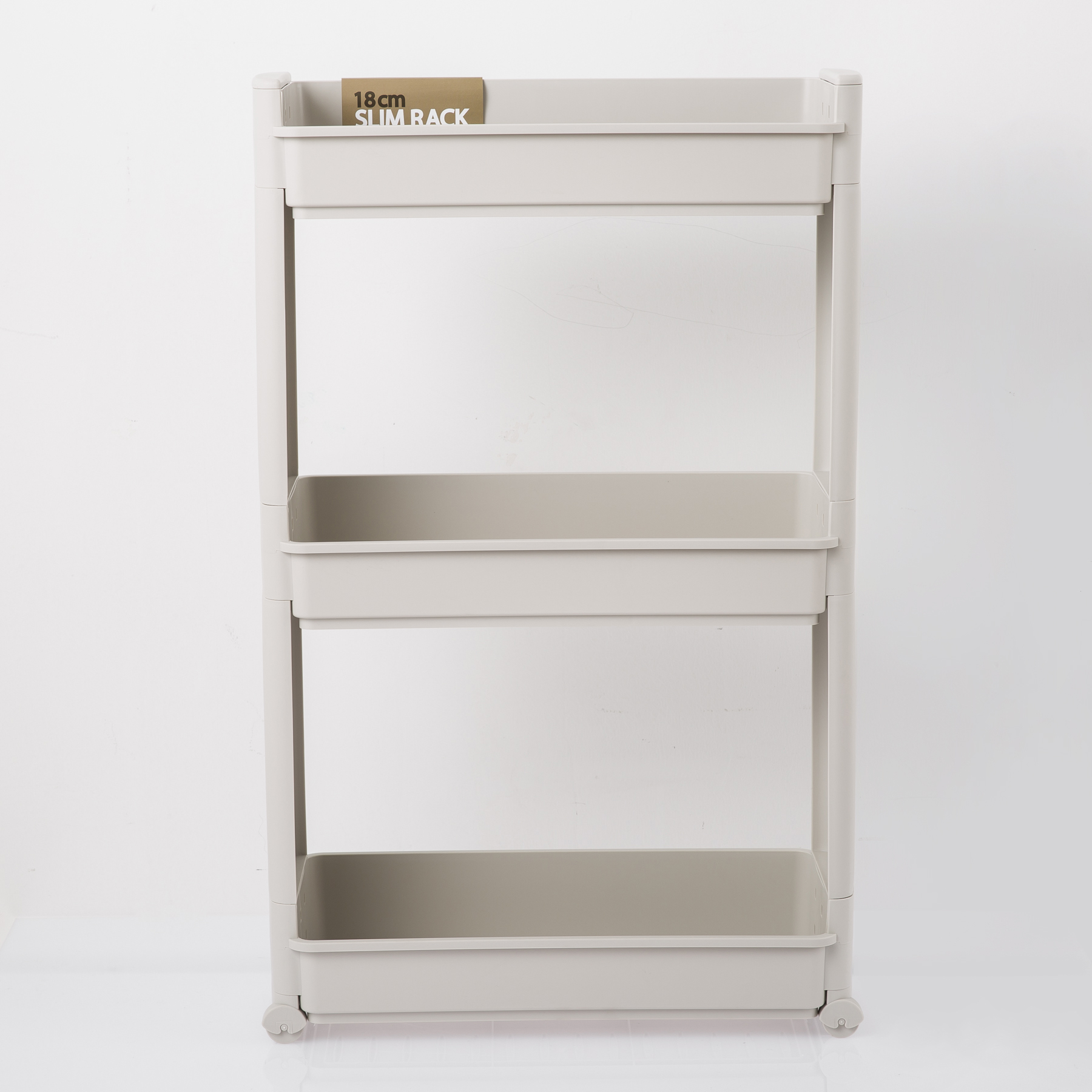 韩国进口储物架置物架-进口储物架置物架-changsin滑轮健康置物架夹缝架三层