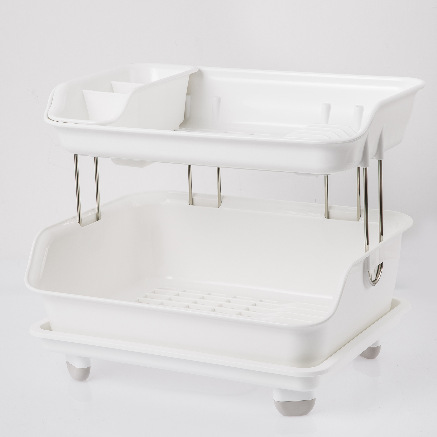 韩国进口厨房沥水架-原装进口厨房沥水架-changsin健康任性排水厨房沥水架双层