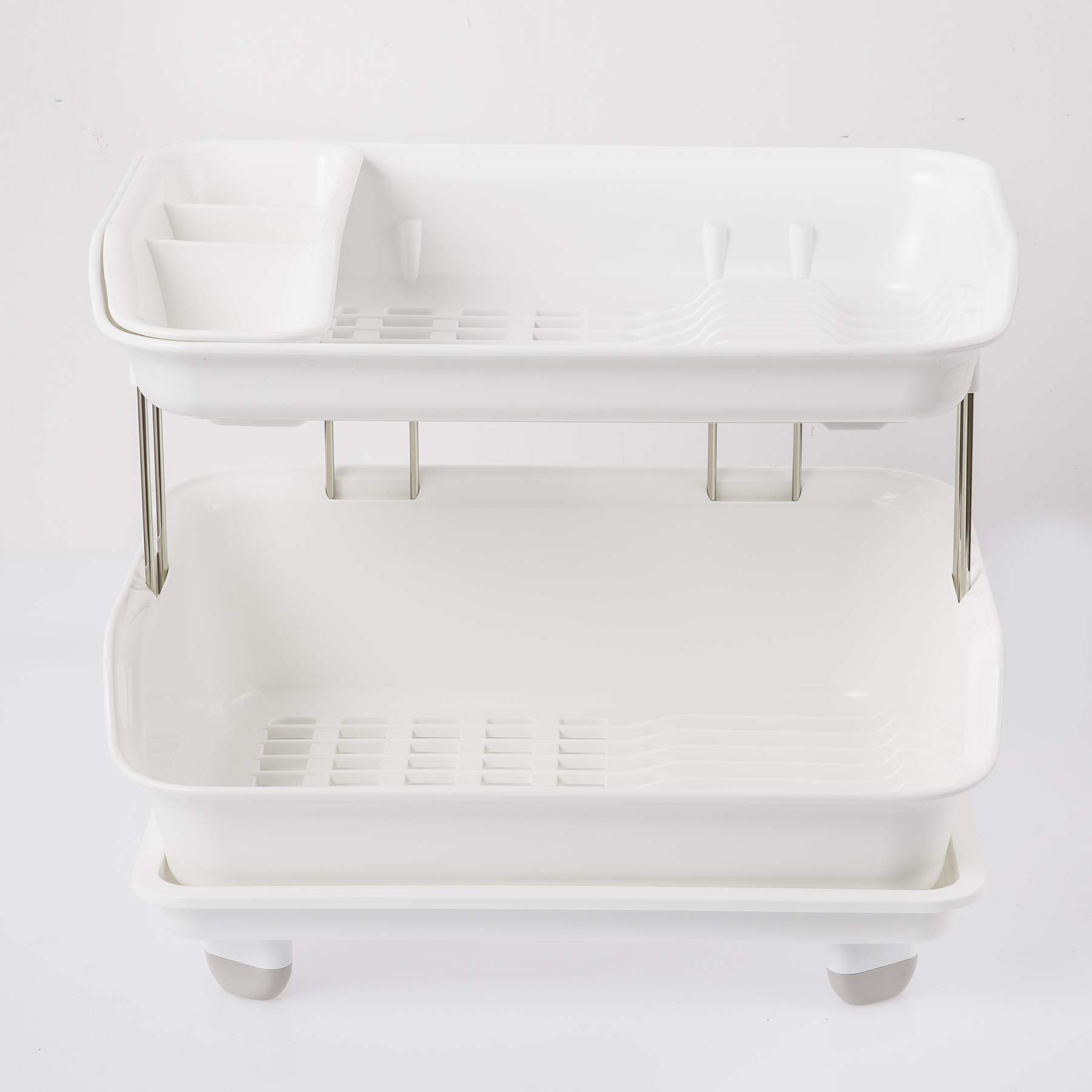 韩国进口厨房沥水架-原装进口厨房沥水架-changsin健康任性排水厨房沥水架双层