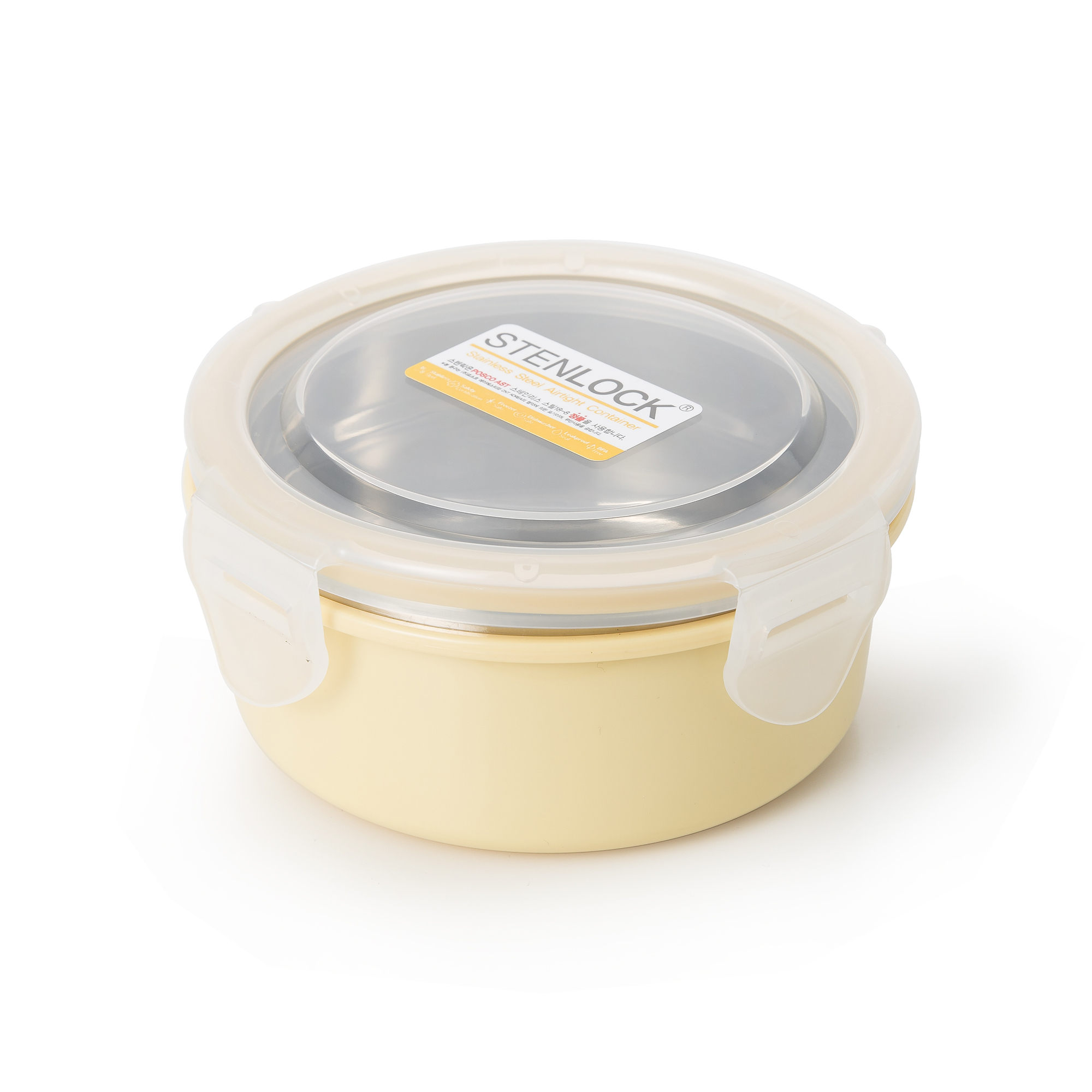 韩国进口保鲜饭盒-STENLOCK圆形不锈钢保温饭盒保鲜盒 - 保鲜饭盒 韩国进口保鲜饭盒-STENLOCK圆形不锈钢保温饭盒保鲜盒 - 保鲜饭盒