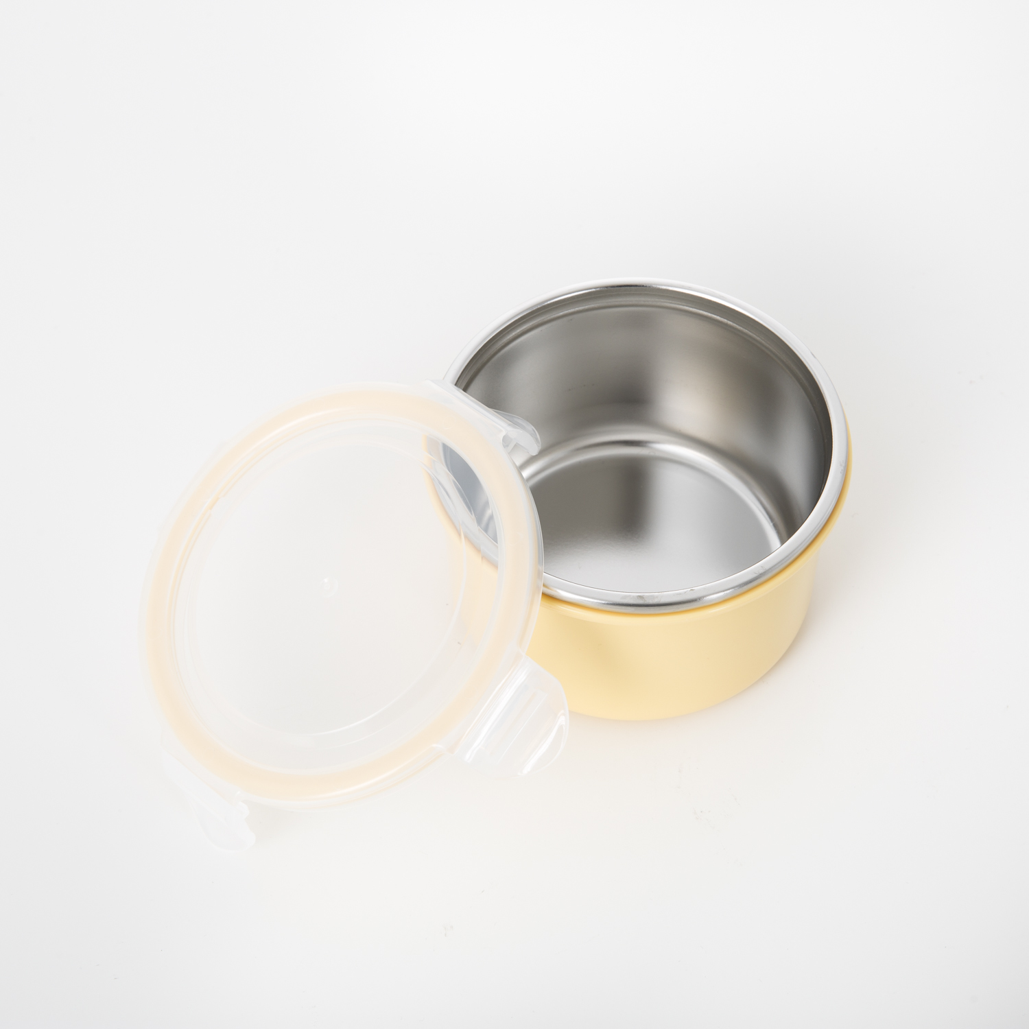 韩国进口保温饭盒-STENLOCK圆形不锈钢保温饭盒保鲜盒