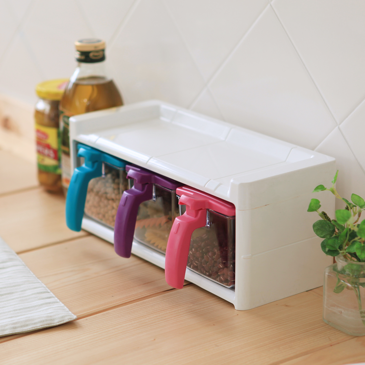 韩国进口调料盒-原装进口调料盒-changsin健康调料盒3个装 韩国进口调料盒-原装进口调料盒-changsin健康调料盒3个装