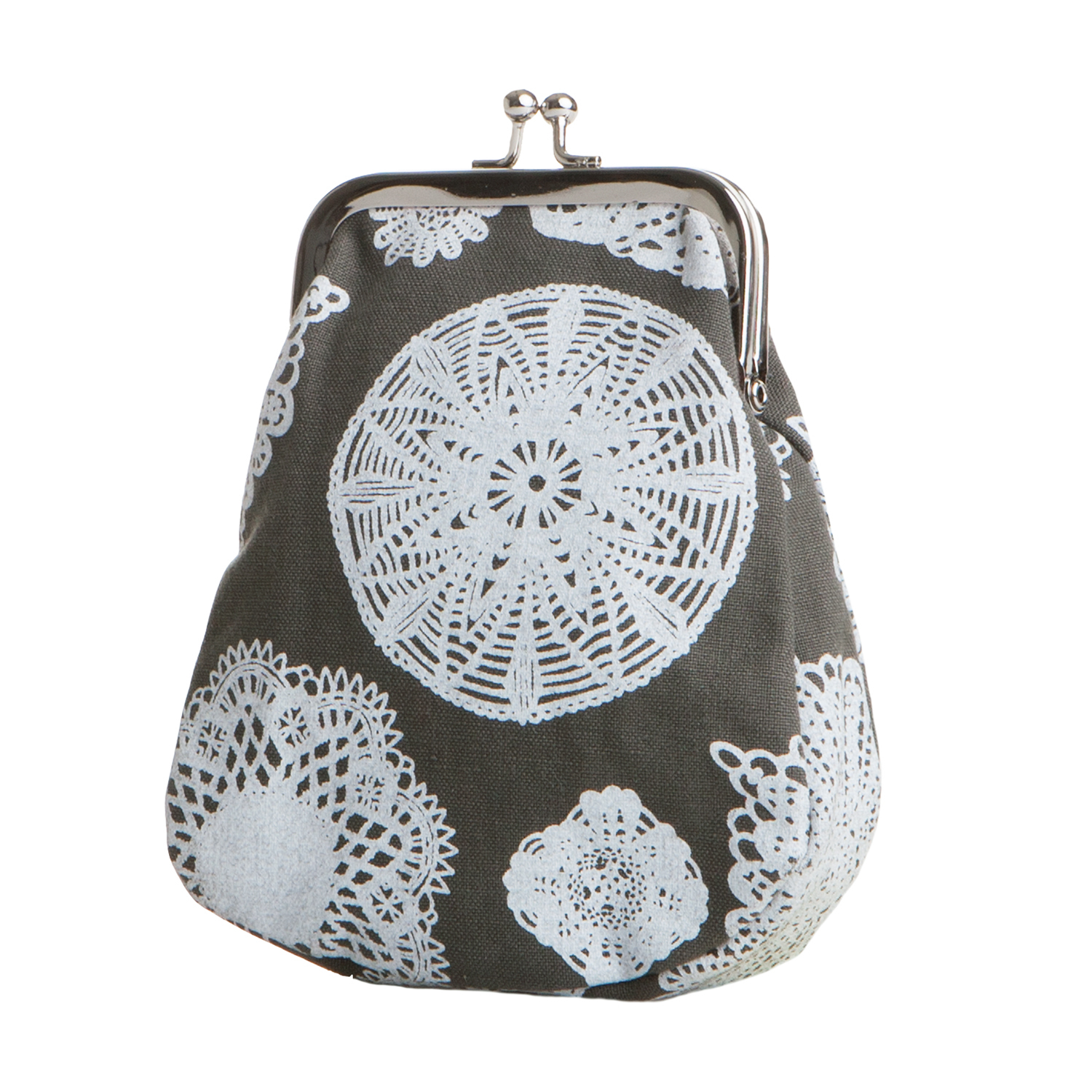 芬兰原产GLOBE HOPE 手工印刷花边女士零钱包零钱包小钱包