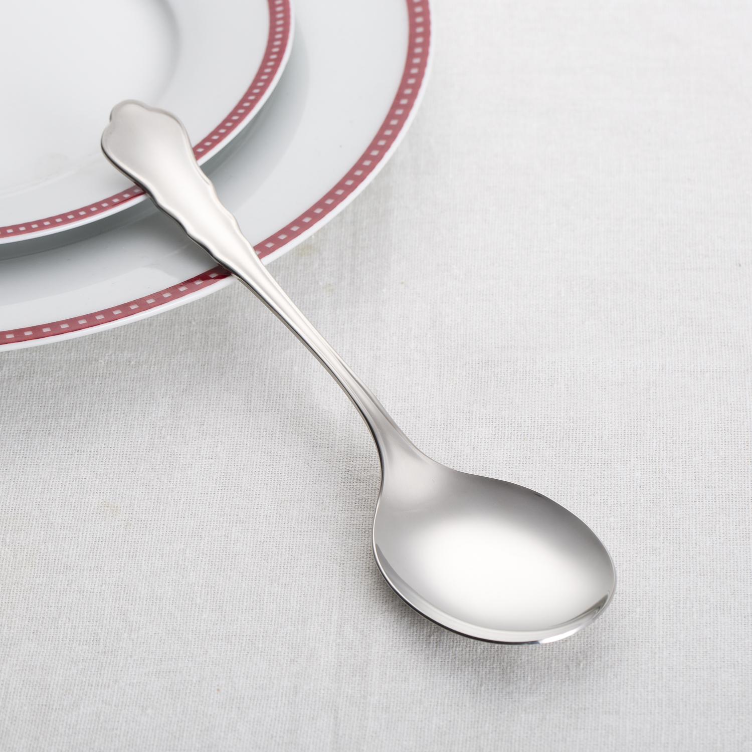 德国进口不锈钢西餐小勺-FranzFürstChippendale西餐小勺1件