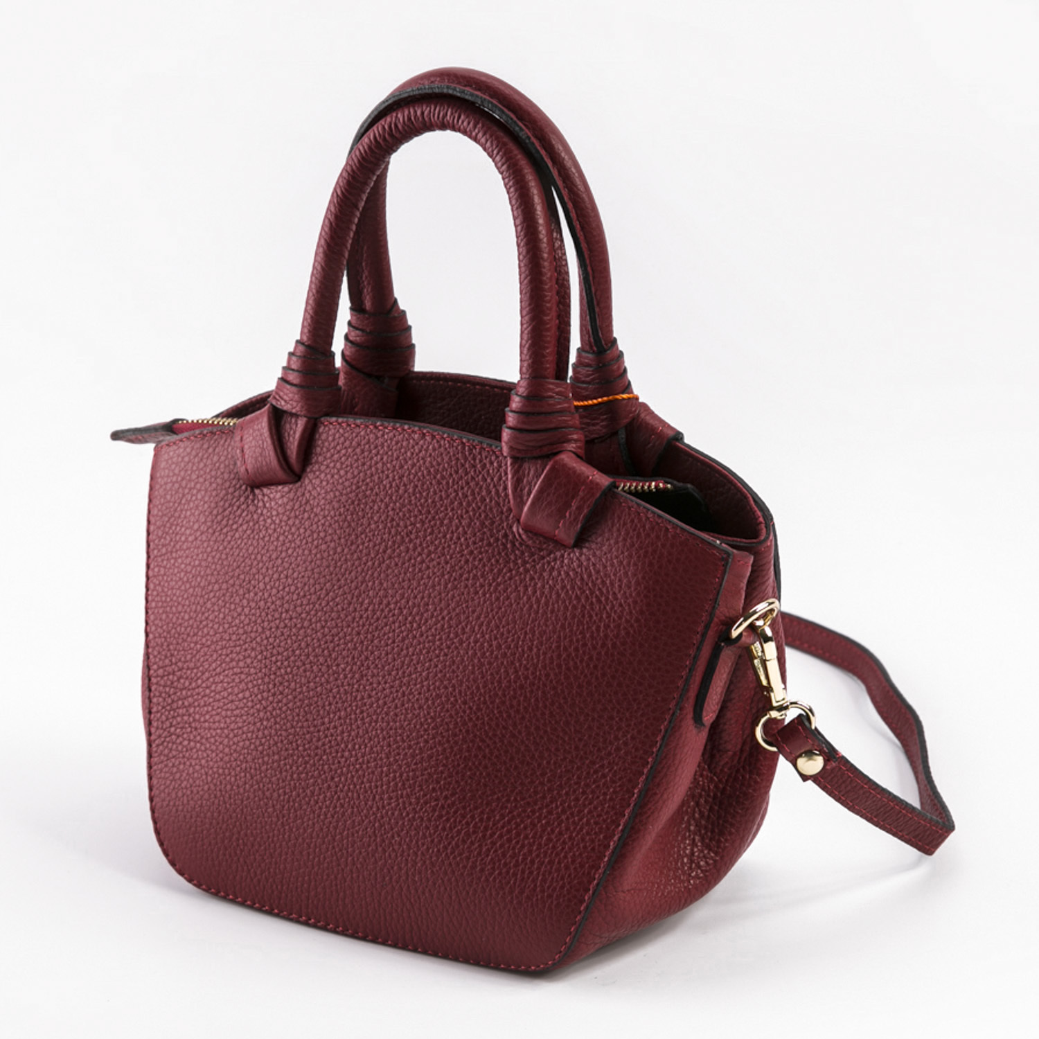 意大利原装进口贝壳包-Andrea Cardone真皮贝壳包(红色)