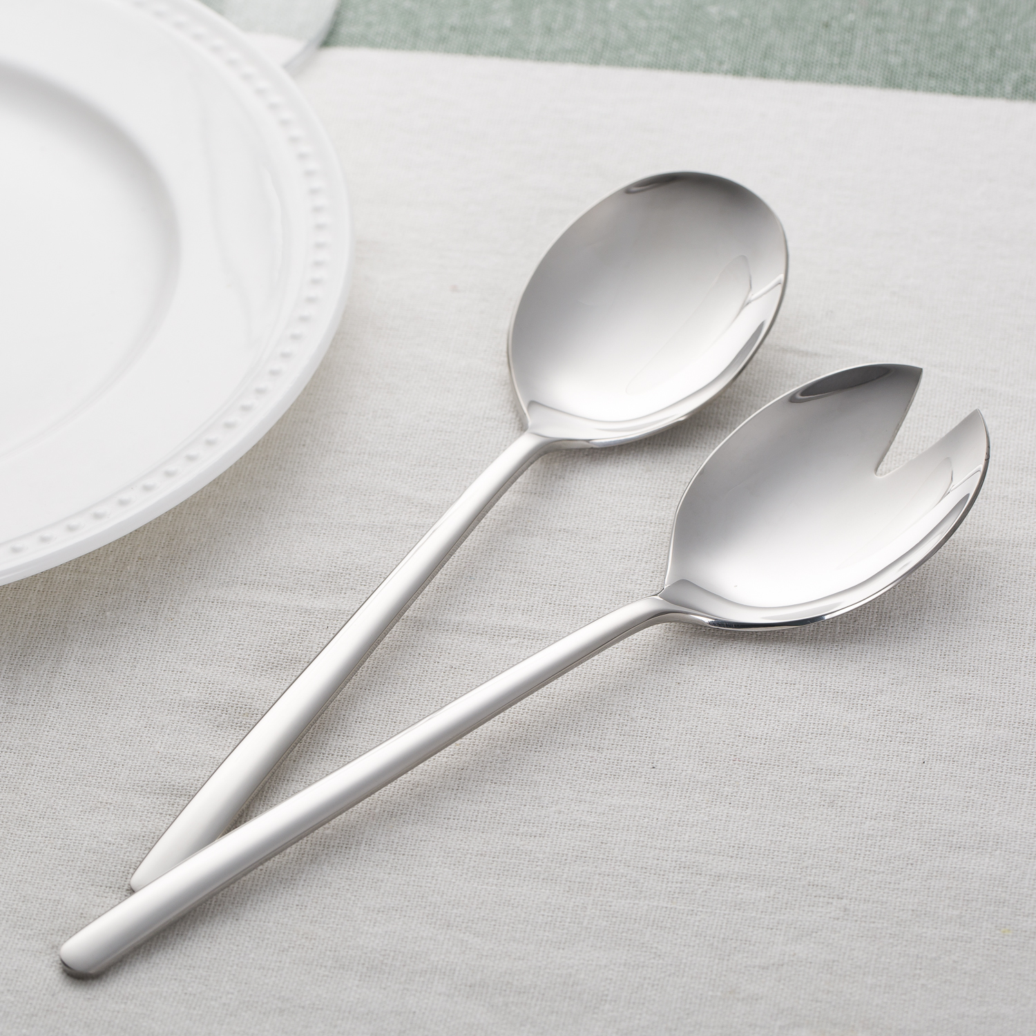 德国进口沙拉勺-FranzFürstOpus西餐沙拉餐具2件 - 沙拉勺 德国进口沙拉勺-FranzFürstOpus西餐沙拉餐具2件 - 沙拉勺