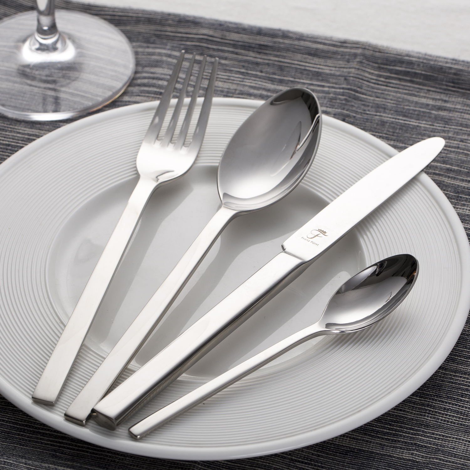 德国进口不锈钢西餐具-FranzFürstStella西餐具4件套 德国进口不锈钢西餐具-FranzFürstStella西餐具4件套