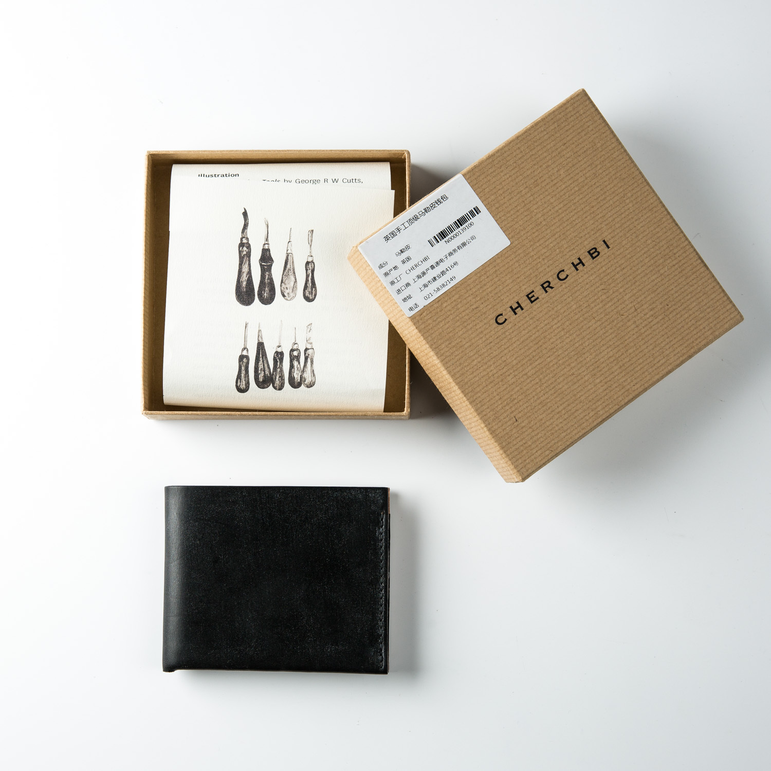 英国进口羊皮钱包-Cherchbi手工马勒皮钱包