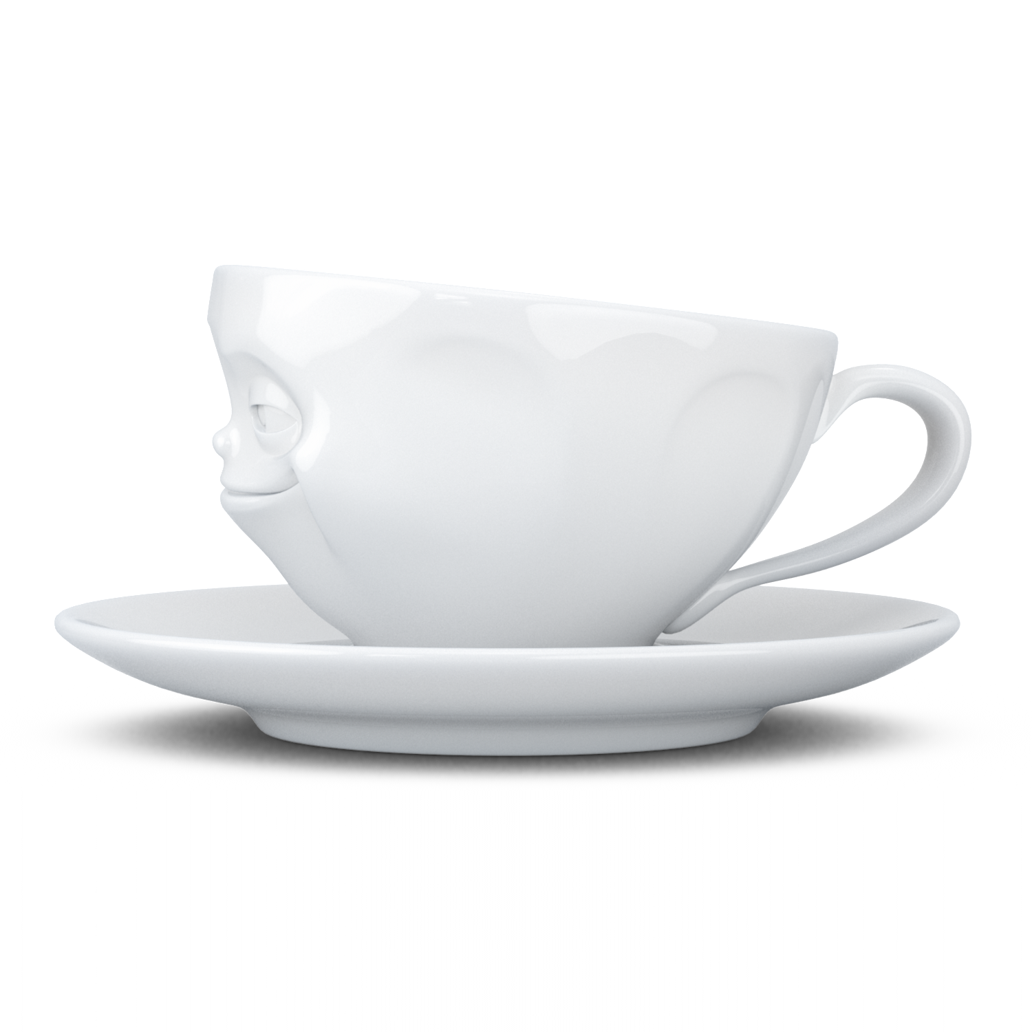 德国原装进口快乐咖啡杯-TASSEN陶瓷卡通表情咖啡碗100ml