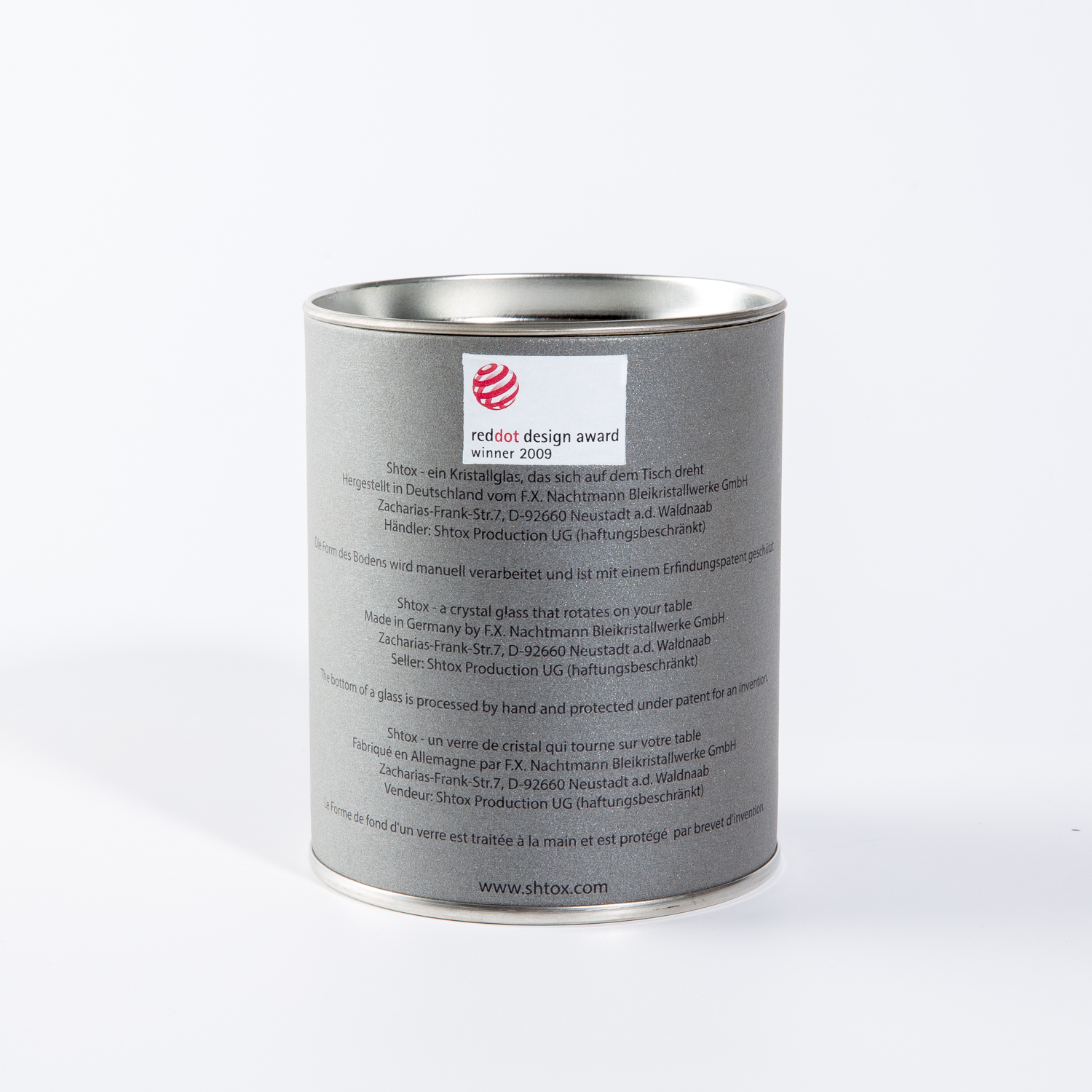 德国进口玻璃杯茶杯-SHTOX旋转风玻璃杯 玻璃杯茶杯320ml