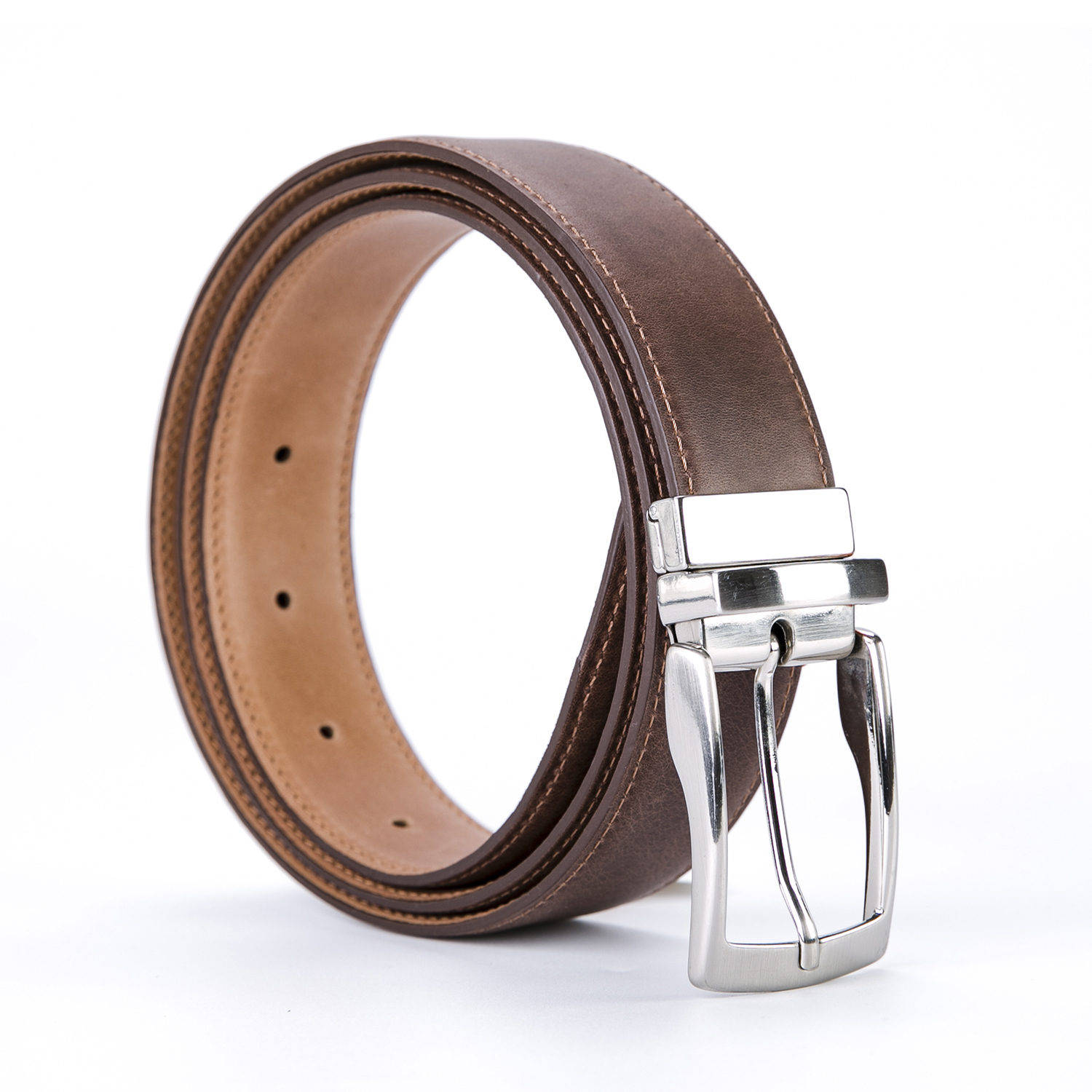 意大利进口双面真皮皮带-Andrea Cardone双面真皮皮带