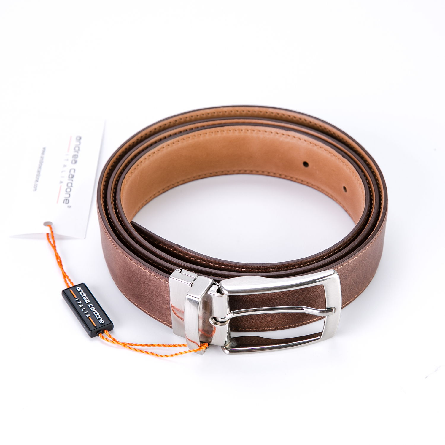 意大利进口双面真皮皮带-Andrea Cardone双面真皮皮带
