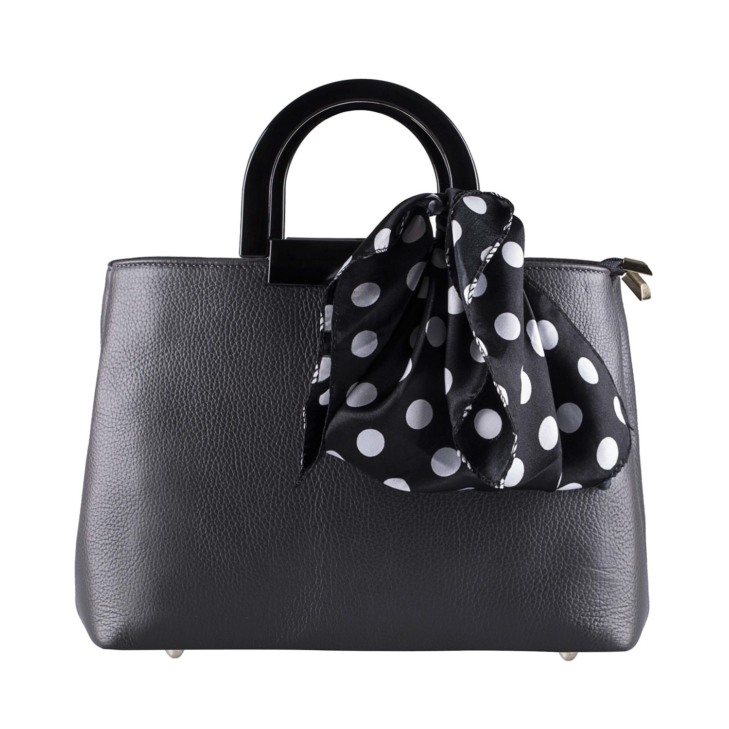 意大利进口女士手提包包-Andrea Cardone真皮手提包配丝巾 - 女士手提包包 意大利进口女士手提包包-Andrea Cardone真皮手提包配丝巾 - 女士手提包包