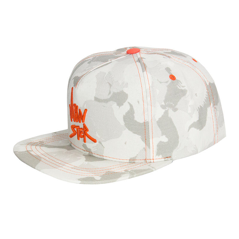 韩国进口女生棒球帽-MORANYI_F怪兽图案类棒球帽(棉) - 女生棒球帽