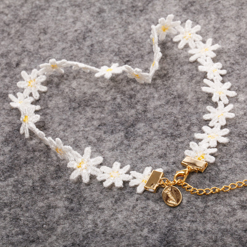 韩国进口项链手链-MORANYI_F项链/手链(两用)雏菊花