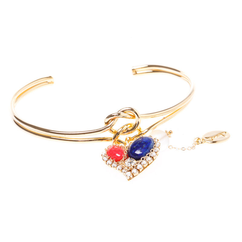 韩国进口心形手镯-MORANYI_F浪漫主义怪物心滴手镯 - 心形手镯