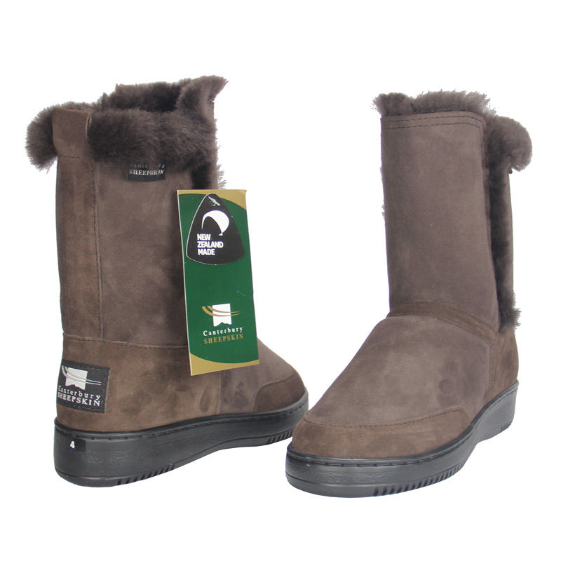 新西兰进口兔毛雪地靴-CanterburySheepskinFlyer羊皮毛一体短筒雪地靴